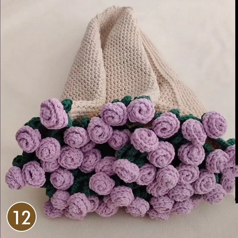 Crochet Bouquet Blanket - Floral Collection - product image 76