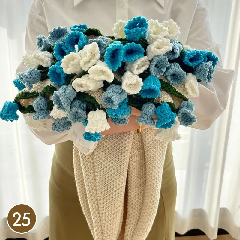 Crochet Bouquet Blanket - Floral Collection - product image 68