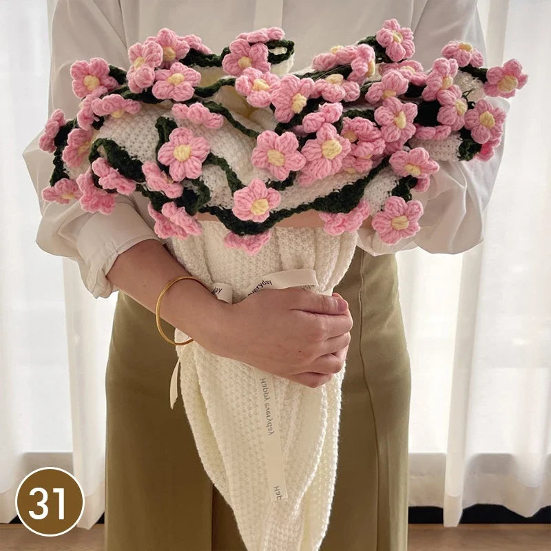Crochet Bouquet Blanket - Floral Collection - product image 43