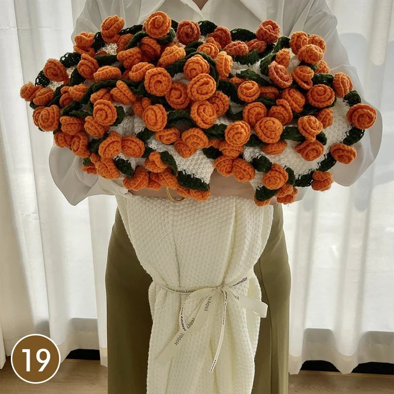 Crochet Bouquet Blanket - Floral Collection - product image 32