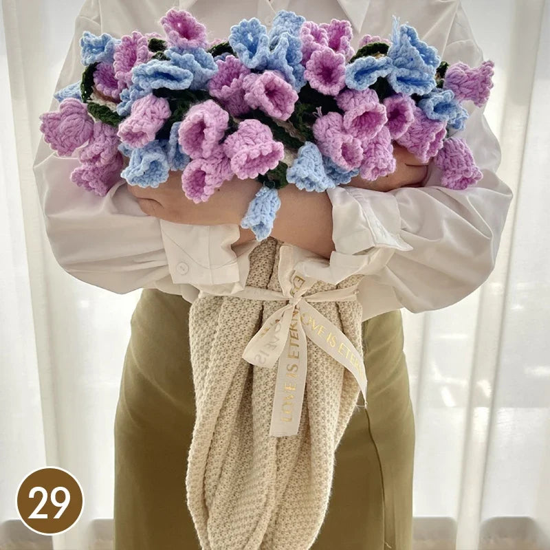 Crochet Bouquet Blanket - Floral Collection - product image 17