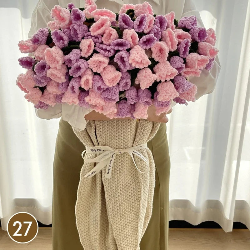 Crochet Bouquet Blanket - Floral Collection - product image 54