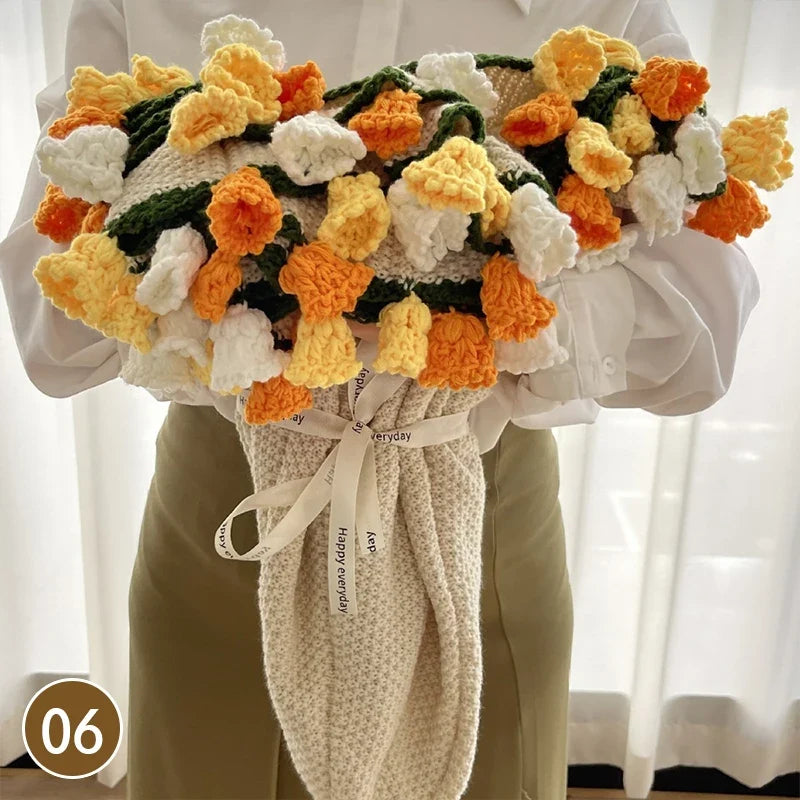Crochet Bouquet Blanket - Floral Collection - product image 93
