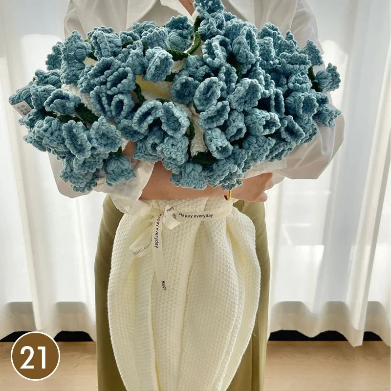 Crochet Bouquet Blanket - Floral Collection - product image 70