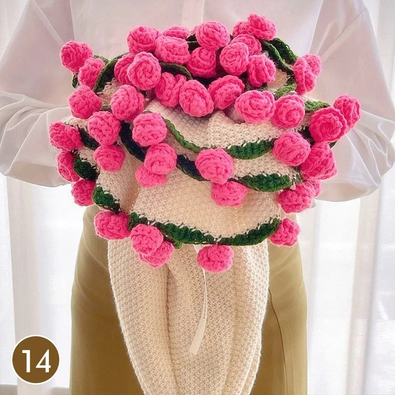 Crochet Bouquet Blanket - Floral Collection - product image 81
